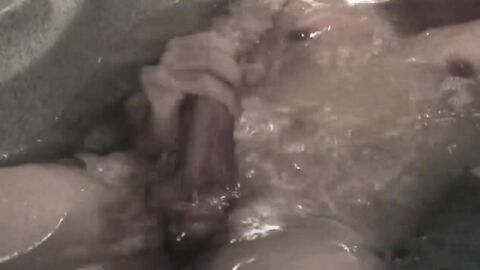Dude jerks off his cock and stuffs anal beads in his asshole