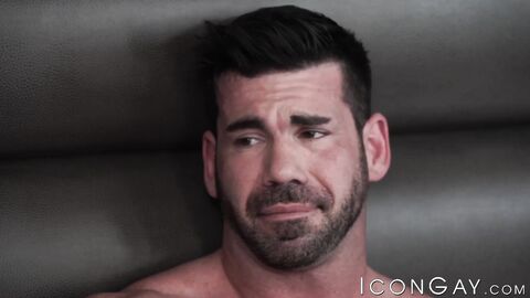 Hot daddy Billy Santoro and Austin Chapman in wet and wild anal sex