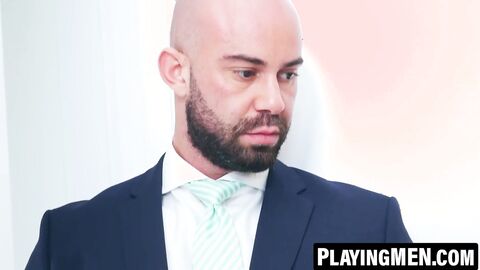 PlayingMen.com - Donato Reyes's wet ass banged by partner Bruno Max