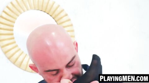 PlayingMen.com - Donato Reyes's wet ass banged by partner Bruno Max