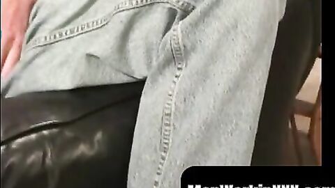 MenWorkinXXX.com - Amateur strips down and masturbates before releasing a massive loa