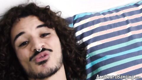 Skinny Yanis pulls out his favorite toys for a solo pleasure