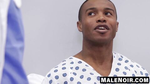 MaleNoir.com - Dr. Avery Jones heals boredom with his girthy tool