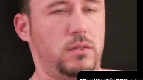 MenWorkinXXX.com - Older guy sucks his partner off before covering him in jizz
