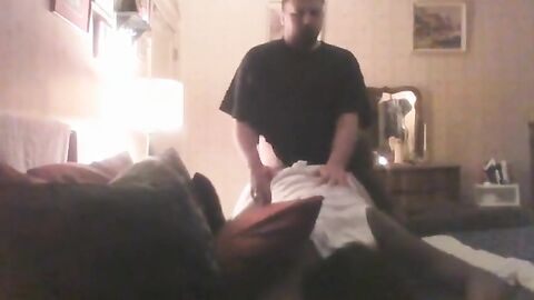 Verbal White Thug Spunks Black Crossdresser's Face