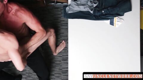 SayUncleNetwork.com - Male suspect barebacked until explosive finish by officer