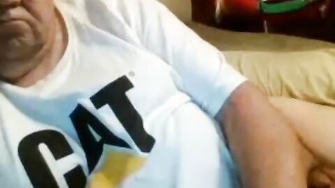 Daddy Strokes on Webcam