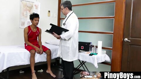PinoyBoys.com - Older man deep inside young Asian barebacking his tight hole raw