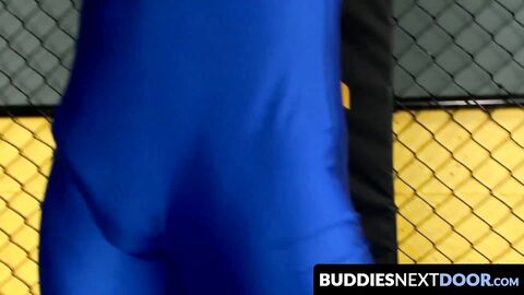 BuddiesNextDoor.com - Tyler Torro and Rick McCoy wrestle and enjoy a raw bareback fuc