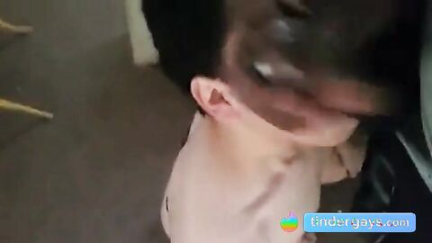 Big Cock Interracial Amateur Fucks Lil' Twink Bruno