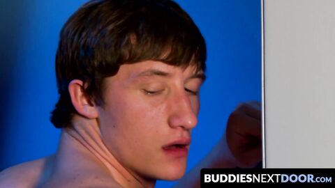 BuddiesNextDoor.com - Jock drills his lover's ass after receiving an intense cock suc