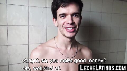 LecheLatinos.com - Straight Latin dude's first taste of cock leads to a raw, hardcore