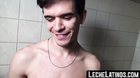 LecheLatinos.com - Straight Latin dude's first taste of cock leads to a raw, hardcore