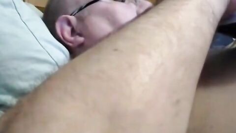 Bearded Daddy Strokes Solo
