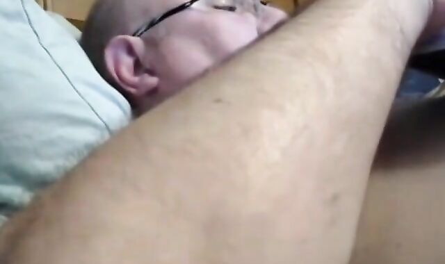 Bearded Daddy Strokes Solo