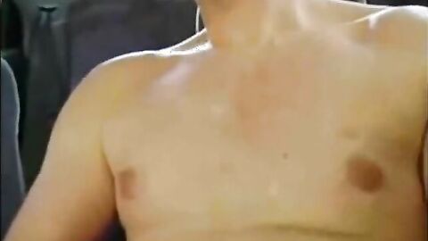 Verbal Hunk Cums Hard in His Car