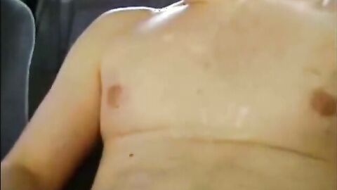 Verbal Hunk Cums Hard in His Car