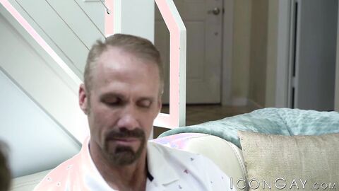 Dallas Steele cannot resist destroying the hole of horny Adam Awbride