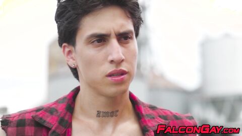 Marcus McNeil and Angel Elias torment Zack Mackays open holes