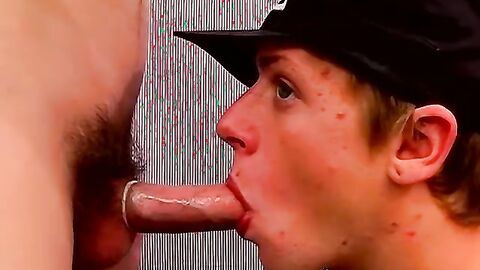 Getting a straight man to share a hardcore action on camera