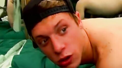 Getting a straight man to share a hardcore action on camera