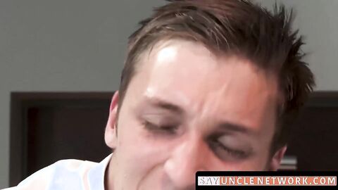 SayUncleNetwork.com - Step daddy wants to keep this raw stepson fuck session a secret