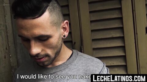 LecheLatinos.com - Straight Latino's gay awakening with a raw, passionate outdoor ana