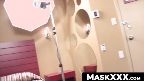 MaskXXX.com - Hunk's erotic shower scene leads to an intense masturbation session