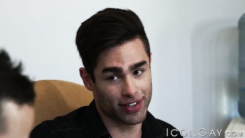 Lucas Leon serves his hole as dessert for his crush Nic Sahara