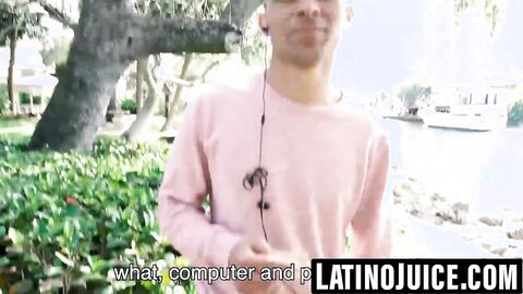 Straight Latino gets pounded hard bareback in POV