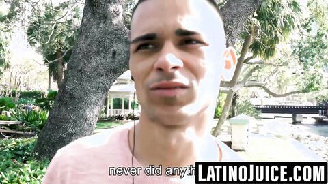 Straight Latino gets pounded hard bareback in POV