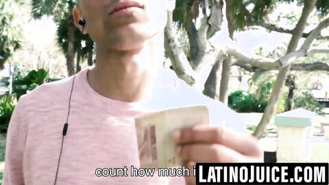 Straight Latino gets pounded hard bareback in POV