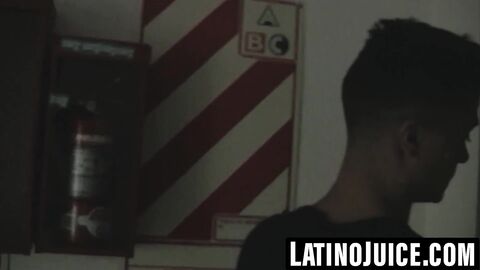 Pierced Latino twink gets wrecked by bare cock