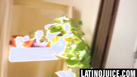Pierced Latino twink gets wrecked by bare cock
