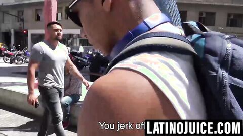 Young Latino bred deep and fed cum in steamy POV