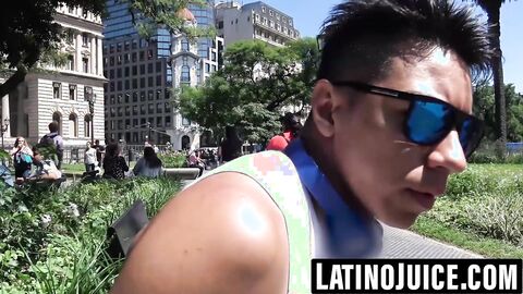 Young Latino bred deep and fed cum in steamy POV