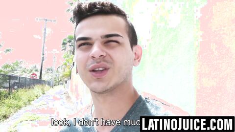 Straight Latino cums while getting pounded POV
