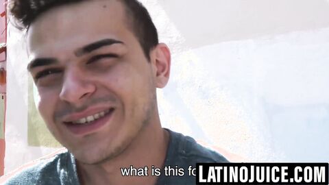 Straight Latino cums while getting pounded POV