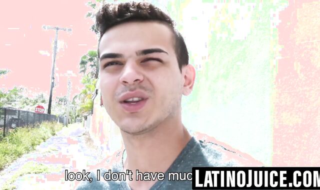 Straight Latino cums while getting pounded POV