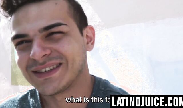 Straight Latino cums while getting pounded POV
