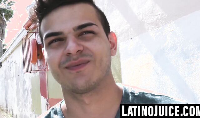 Straight Latino cums while getting pounded POV