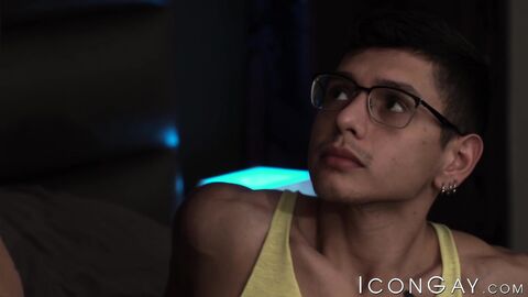 Nic Sahara catches Jaime Steel spying and gives him a fucking lesson