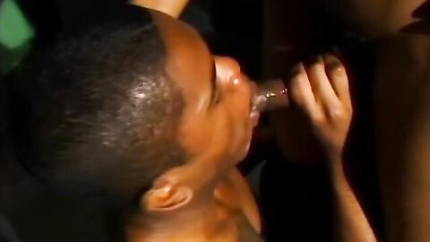 Muscular black dude Genuine seduces his bicurious friend into his first anal sex