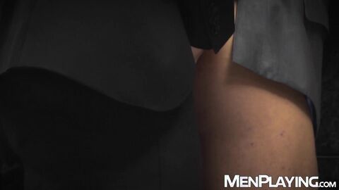 Sergyo Caruso and Xavi Duran hot encounter at the gents bathroom