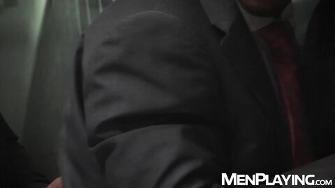 Sergyo Caruso and Xavi Duran hot encounter at the gents bathroom