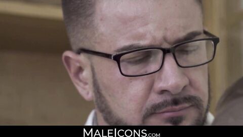 MaleIcons.com - Tight bottom's intense anal play with big dicked stud's big cock