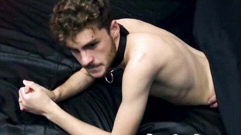 Young pale twink drilled raw by hunky muscular guy