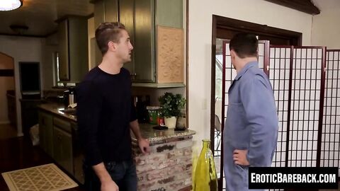 Wesley bends Markie over for deep raw penetration