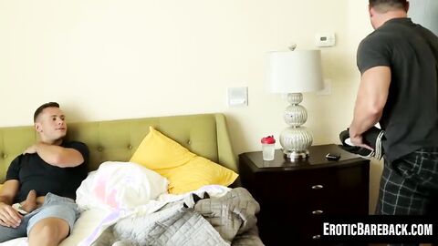 Brenner and Casey get sweaty in hardcore anal action