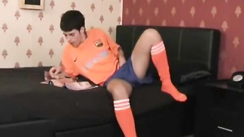 Soccer Socks Masturbation Solo